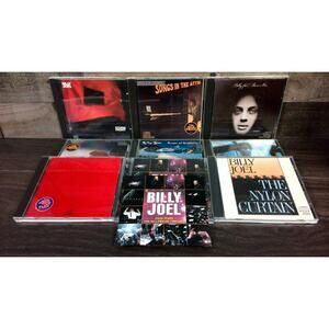 Billy Joel CD Lot of 9 Nylon Curtain Songs In The Attic Storm Front